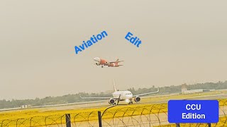 Aviation Edit Kolkata Airport [upl. by Natsreik]