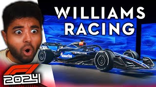 Williams F1 2024 Car Launch FW46 Livery Reveal  F1 2024 Car Launch LIVE [upl. by Ylahtan]