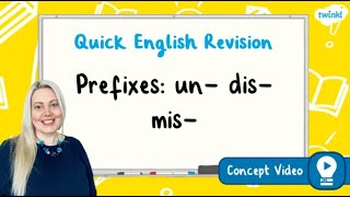 How Do You Use the Prefixes un dis and mis  KS2 English Concept for Kids [upl. by Leshia281]