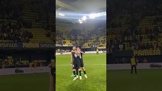 Yeremy y Baena inseparables tras el triunfo del Villarreal ante el Alavés [upl. by Airamahs]