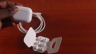 Unboxing AirPods Pro 2 2ng Gen [upl. by Hbahsur482]