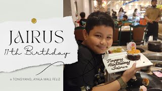 Jairus Special Day experience  TongYang Ayala Mall Feliz ayalamallsfeliz TongYang [upl. by Will]