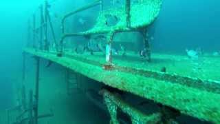 Diving the Hermenegildo Capelo Frigate at the Ocean Revival Park [upl. by Oicram]