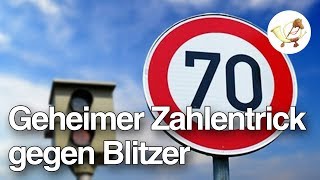 Geheimer Zahlentrick überlistet jeden Blitzer Postillon24 [upl. by Fusuy331]