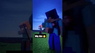 Why Alex 😔🥀  Hindi  shorts minecraft [upl. by Doreen]