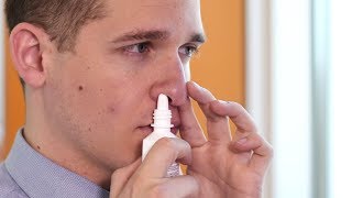 Mayo Clinic Minute Combat allergies like a pro by learning how to use your nasal spray properly [upl. by Noswal788]