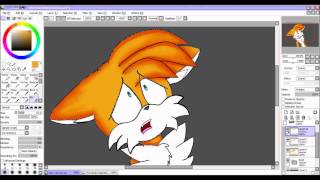 Game over Tails Speedpaint [upl. by Nicolea]