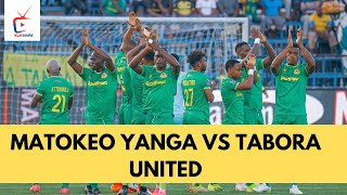 MATOKEO YANGA VS TABORA UNITED LEO 1 MAY 2024 yangasc MatokeoyaYangavsTaboraUnitedleo [upl. by Iggie682]