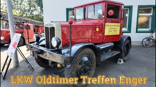 LKW Oldtimer Treffen 2024 beim Kleinbahnmuseum Enger eV [upl. by Liggett]