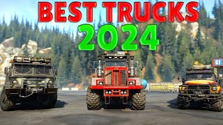 Best Trucks In SnowRunner To Use In 2024 [upl. by Margarette732]