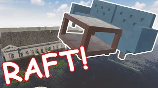 Surviving a FLOOD MOD With a MAKESHIFT RAFT in Teardown [upl. by Ailev]