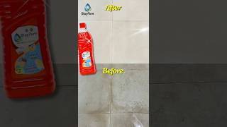 Stay Pure Tiles amp Bathroom Cleaner Remove Tough Salt Stains with Ease Before amp After [upl. by Popelka]