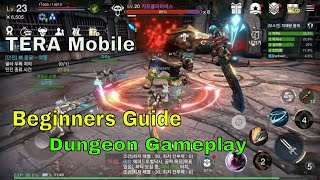 TERA Classic Mobile Beginners Guide LevelingPowering Up amp Dungeon gameplay [upl. by Raff537]