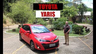 Toyota Yaris Hatch XLS 2019  Teste do Emilio Camanzi [upl. by Cher]