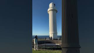 Wollongong Head Lighthouse and cannon at Flagstaff Hill Fort [upl. by Weitzman]