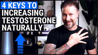 4 Keys To Increasing Testosterone Naturally [upl. by Brose]