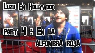 LUZU EN HOLLYWOOD 4 EN LA ALFOMBRA ROJA  LuzuVlogs [upl. by Ailices]