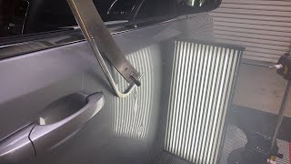 How a Common Door Dent Is Removed  Paintless Dent Repair [upl. by Kano879]