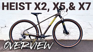 Polygon Heist X2 X5 amp X7  The Best Value Urban Hybrid Bike Trio [upl. by Poirer]