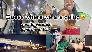 FAMILY VACATION VLOG GUESS WHERE WE ARE GOING😍 MUZE TUJYANE [upl. by Rayle]