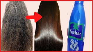 Permanent Hair Straightening at Home Straight hair at home with 3 Ingredients  NaturalBeautyTips [upl. by Aldarcy630]