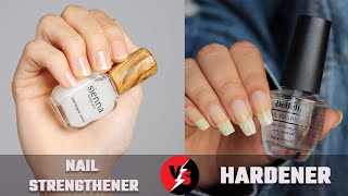 Nail Strengthener vs Hardener [upl. by Aranaj]