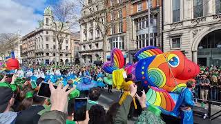 St Patrick’s Day Dublin 2024 Full Parade [upl. by Lirva655]