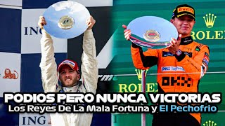 10 PILOTOS CON MAS PODIOS QUE NUNCA GANARON EN F1 [upl. by Hassin]