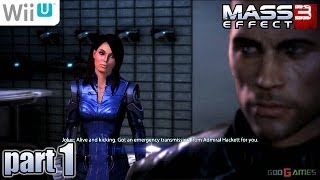 Mass Effect 3 Special Edition 1080P WiiU  Part 1 [upl. by Charleen956]