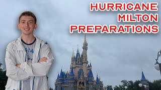 DISNEY WORLD PREPARES FOR HURRICANE MILTON  Magic Kingdom Vlog [upl. by Eibrik]