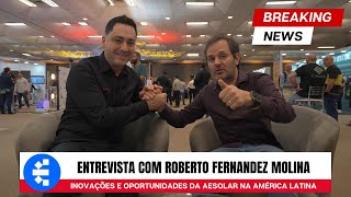 Entrevista com Roberto Molina Inovações da AESOLAR para a América Latina [upl. by Toback]