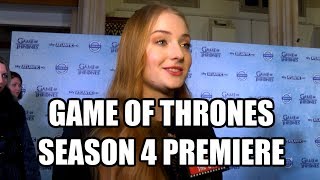 Game of Thrones Season 4 London Premiere Interviews [upl. by Crespo]