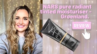 NARS pure radiant tinted moisturiser review  Groenland  Get ready with me [upl. by Jahdal]