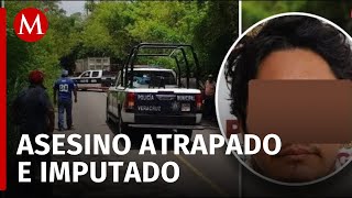 Imputan a feminicida que asesinó a su pareja con un machete le dan prisión preventiva [upl. by Pittman]