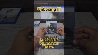 Resident Evil VILLAGE Unboxing 😱👻☠️ playstation gameplay residentevil silenthillps1 gaming [upl. by Esylle502]