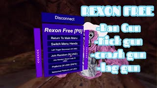 REXON FREE IS BACK KICK GUN  BAN GUN  CRASH GUN [upl. by Cordova]