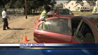 Gun Taken To Gentilly School Goes Off Police Say [upl. by Iturk]