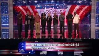 Americans got talent  New Directions veterans Choir3662mp4 [upl. by Yarod622]