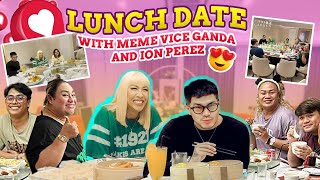 LUNCH DATE WITH MEME VICE GANDA AND ION  PETITE TV [upl. by Millwater115]