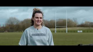 Ellie Kildunne  My Rugby Journey England and Harlequins [upl. by Ecnav572]