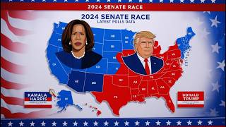 UPDATED 2024 US Senate Map Predictions Latest Polling Data Democrats vs Republicans [upl. by Atnaloj530]