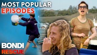 1 Hour Of The Most Popular Bondi Rescue Episodes [upl. by Ayahsey]