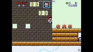 Super Mario Flash 2 The Spiny Airship [upl. by Dorcia]