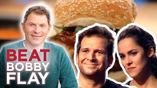 Beat Bobby Flay Burgers Challenge  Full Episode Recap  S1 E6  Food Network [upl. by Eulau]