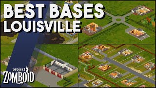 Best Bases For Multiplayer In Louisville Project Zomboid Louisville Base Guide [upl. by Hamilton532]