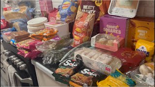 LARGE FAMILY GROCERY HAUL UK  WEEKLY FOOD SHOP UK  GROCERY HAUL 2024 [upl. by Ahsil313]