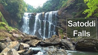 sathodi falls yellapur  satoddi falls  waterfalls near Yellapur  tourist places near yellapur [upl. by Iahs]