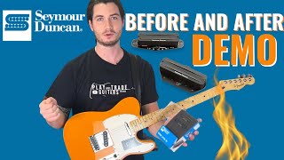 Seymour Duncan Hot Rails for Tele DEMO [upl. by Cowles]