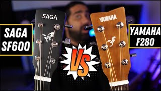 Saga SF600c vs Yamaha F280  Most Awaited Comparison Of This Year [upl. by Edana]