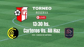 Carteros Vs All Haz  2 de Abril de 2024  RESERVA [upl. by Nalda207]